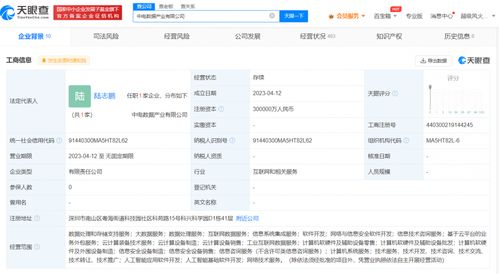 中國電子投資30億元成立數據產業公司，布局數據處理服務新篇章